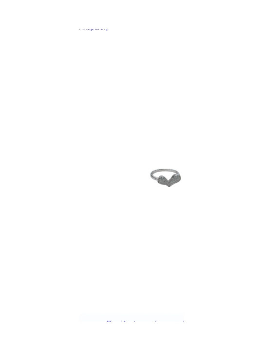 Damenring Silber Herz Zirkon