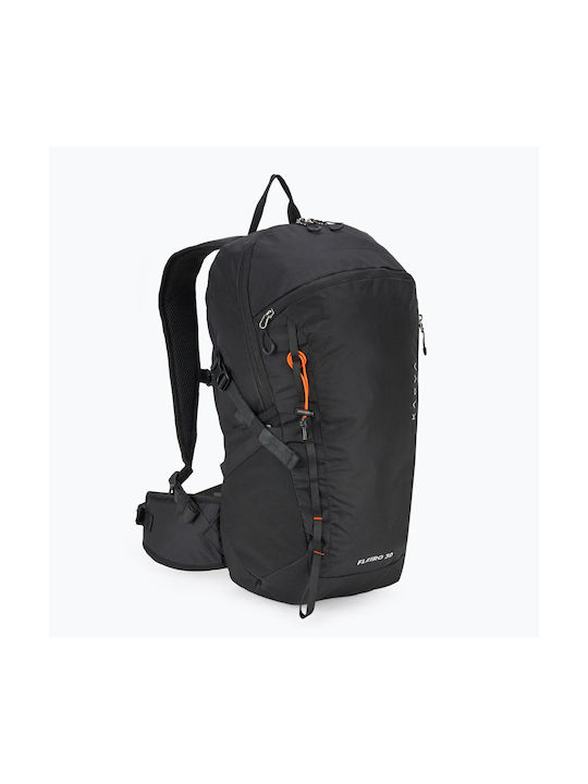 Kadva Ορειβατικό Σακίδιο 30lt Αδιάβροχο Μαύρο Hiking