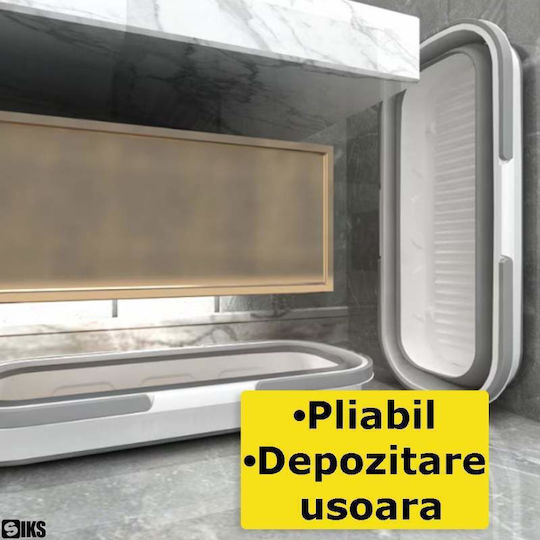 Pliere Lavoar Dreptunghiular 55x25x15cm. Alb