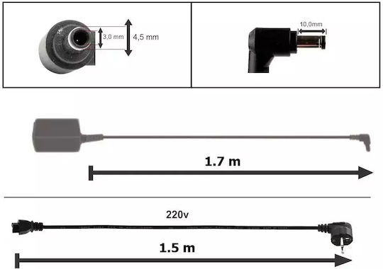 Încărcător Laptop Asus Original 20V 6A 120W Conector 4.5x3.0mm