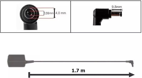 Încărcător Original Asus 19V 1.75A 33W Mufă 4.0x1.35mm