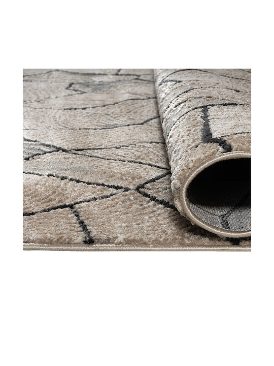 Beauty Home 9837 Χαλί Διάδρομος Μπεζ με Πλάτος 67cm (τιμή ανά μέτρο)