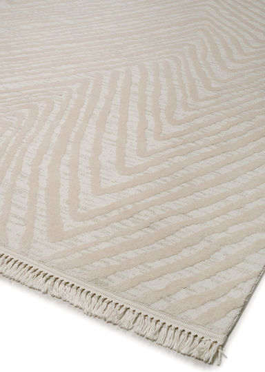 Viokarpet Toronto 177799 Synthetisch,Polyester/Cotton/Leather Ecru