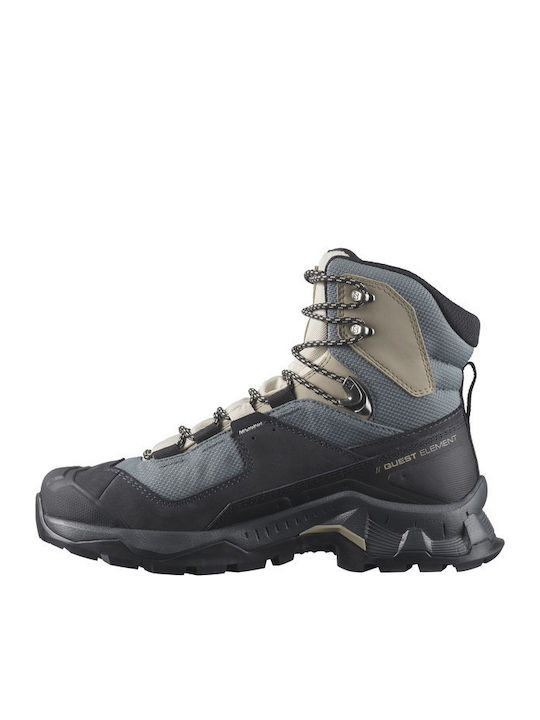 Salomon Quest Element GTX Γυναικεία Ορειβατικά Gore-Tex Ebony / Rainy Day / Stormy Weather Salomon Quest Element GTX Γυναικεία Ορειβατικά Gore-Tex Ebony / Rainy Day / Stormy Weather