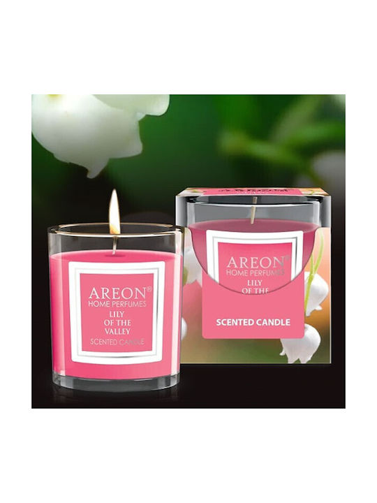 Areon Αρωματικό Κερί σε Βάζο με Άρωμα Lily Of The Valley 120gr
