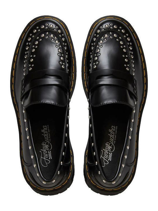 Damen Mokassins in Schwarz Farbe