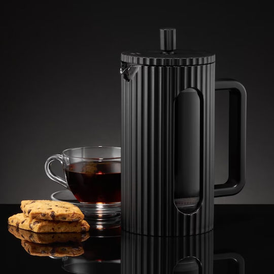Pufo Infuser Französische Pressstempel-Kaffeemaschine 600ml Tee Kaffee Intensives Aroma Einfache Zubereitung