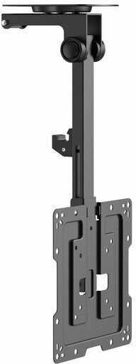 Gembird CM-55ST-01 Телевизионна Стойка За Таван С Удължително Рамо До 55" Черна