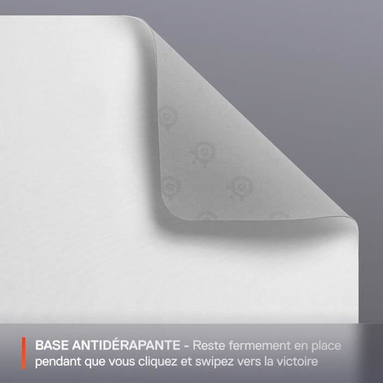 SteelSeries Qck L Gaming Mouse Pad Λευκό