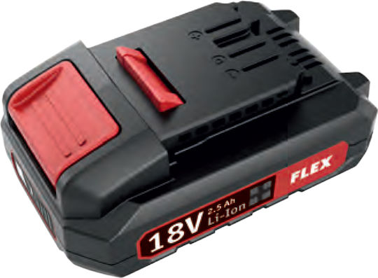Flex Werkzeugbatterie 18V mit Kapazität 2.5Ah