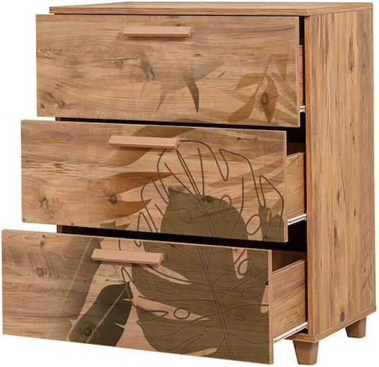 Συρταριέρα Креватокамарас Дървена Leva Multi 80x43x95бр