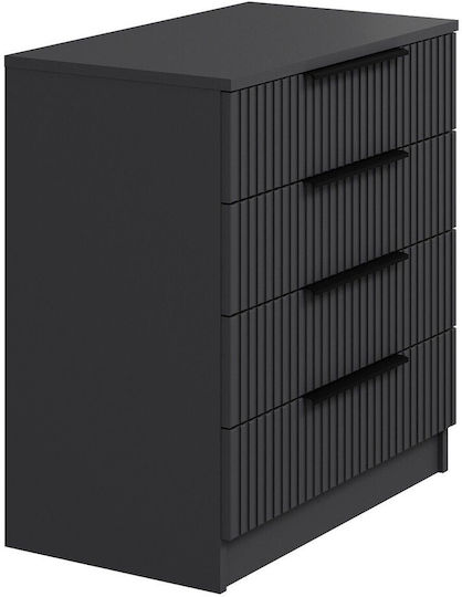 Kale Chest of Drawers 506mnr1524 72x42x77cm Anthracite