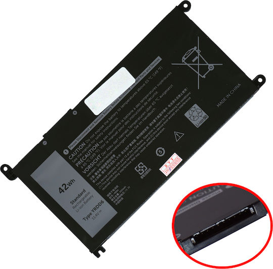Συμβατή Μπαταρία για Dell Inspiron DELL INSPIRON 3583 με 3500mAh