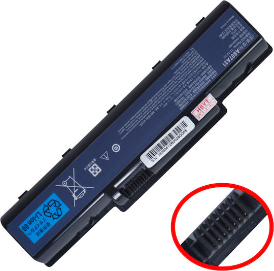 Съвместима Батерия за Acer Aspire Acer Aspire 5517-5661, 5517-5671, 5517-5997, 5532, 5532-5509, 5532-5535, 5535, 5535-704G32Mn, 5535-S6, 5536, 5536G, 5541, 5541 ANWXMi. с 4400mAh