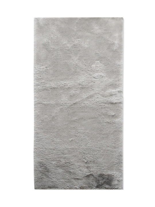 Newplan Puffy Fc6 Rutschfest Teppich Rechteckig Pelzige Light Grey