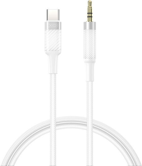 XO USB 2.0 Cable USB-C male - 3.5mm / USB-C Black 1m (16.005.0366)