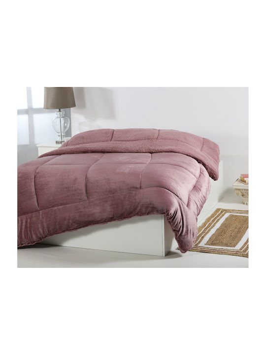 Silk Fashion Комбинирано одеяло Куинсайз 240x260бр Solid Rust Red 280 г/м²Gsm