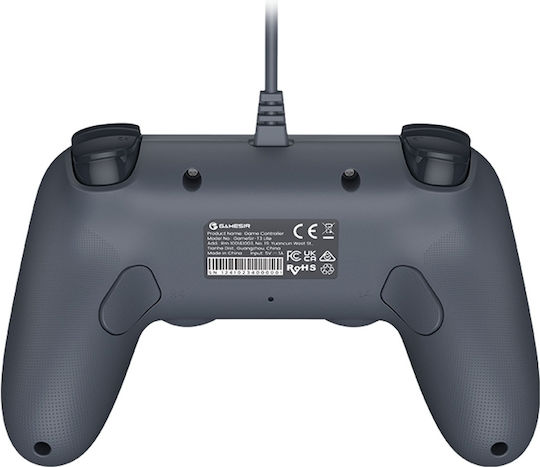 Gamesir T3 Жичен Геймпад с Хол Ефект Стикове за Android / PC Сив