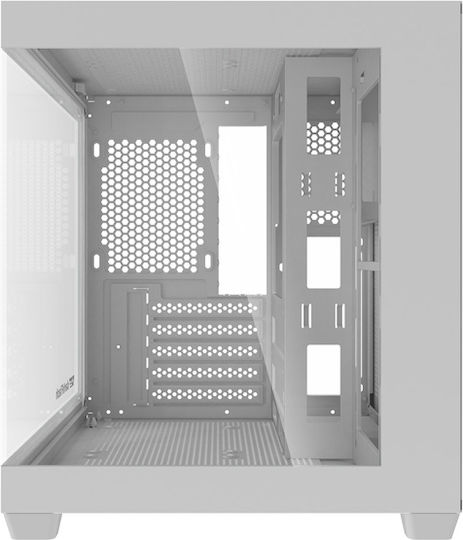 Darkflash Midi-Turm Computergehäuse Weiß