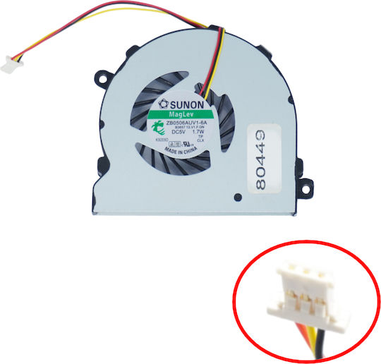 Laptop CPU Cooling Fan Dell Inspiron 3467 Inspiron 3576 Inspiron 3567 3547 Vostro 14 3468 Cgf6x 0cgf6x Code 80449