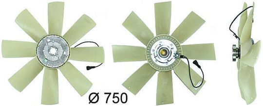 Mahle Car Radiator Fan Blade
