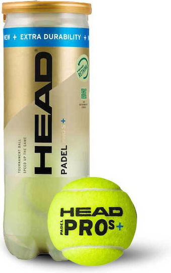 Head Padel Pro S+3 Bälle Mehrfarbig