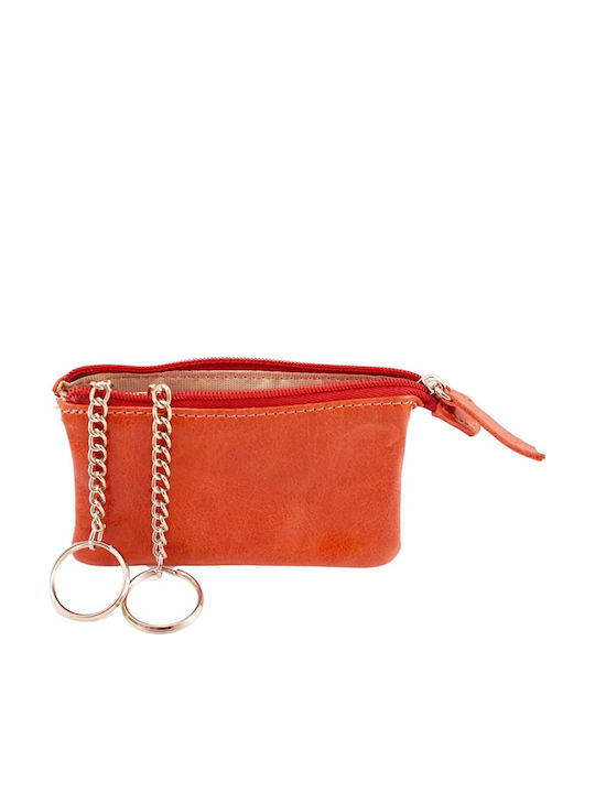 Leather Key Holder Pouch Mybag 338 Red Red