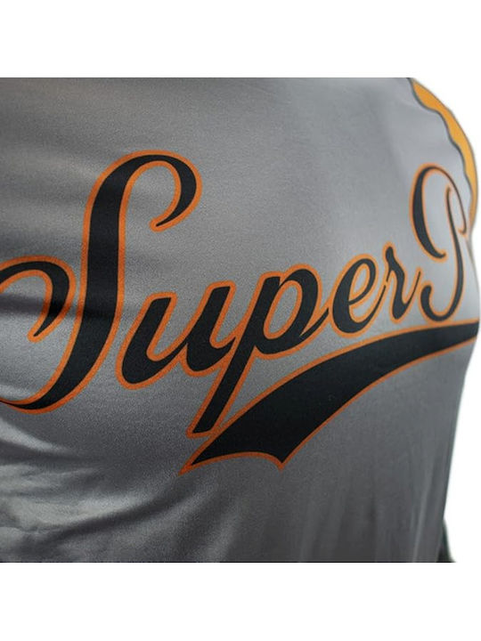 Superpro Short Sleeve Shirt SP-SBL110-OR for Jiu-Jitsu Orange