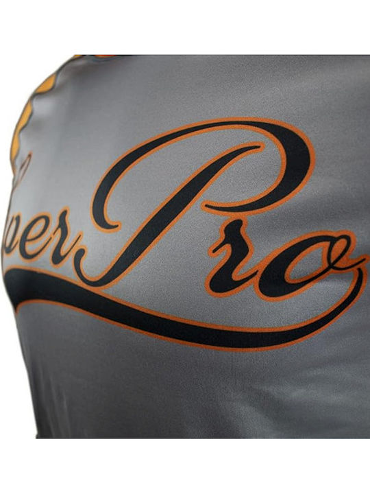 Superpro Short Sleeve Shirt SP-SBL110-OR for Jiu-Jitsu Orange