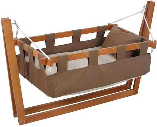 Babywiegen Holz Braun