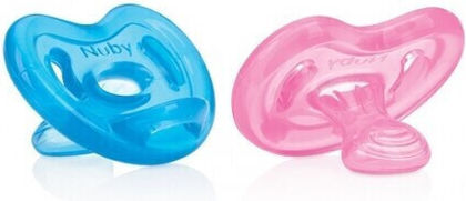 Nuby Orthodontic Pacifier Silicone Blue for 0-6 months
