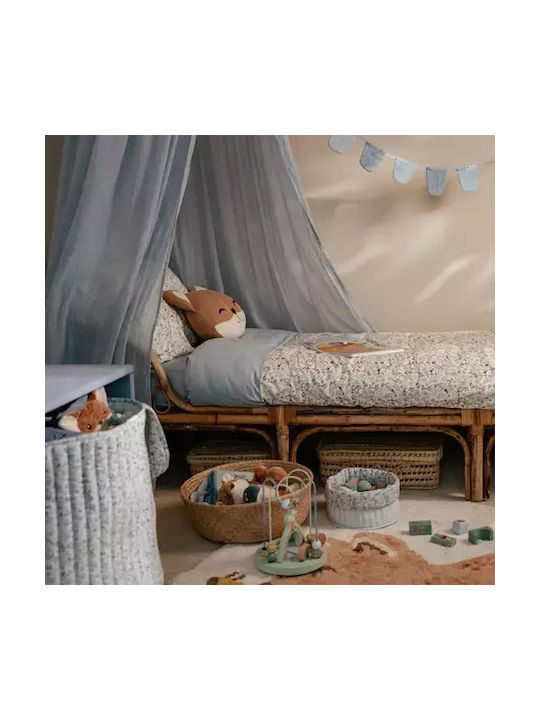 Little Dutch Knitted Fox Pillow Forest Friends