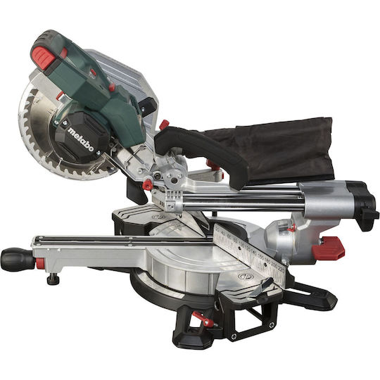 Metabo KGS 18 LTX BL 216 2x 8,0Ah Fierăstrău Cu Tăietor De Unghi La Rețea Diametru Disc 216mm