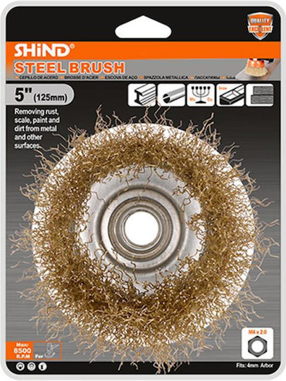 Shind 94930 Wire Brush 125mm