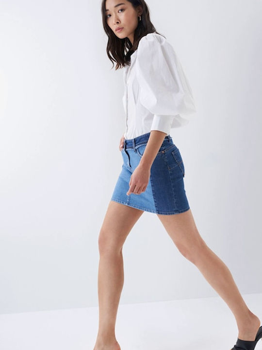 Mini Skirt Blue