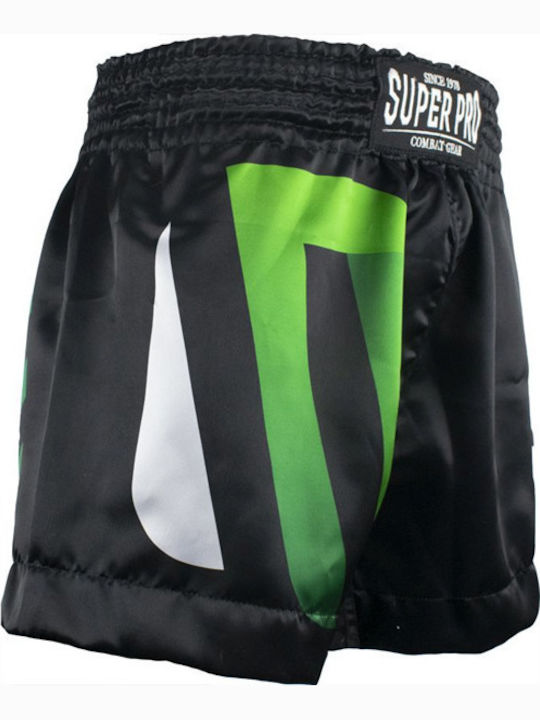Super Pro Combat Gear Kick Boxing Shorts No Mercy Black Xs