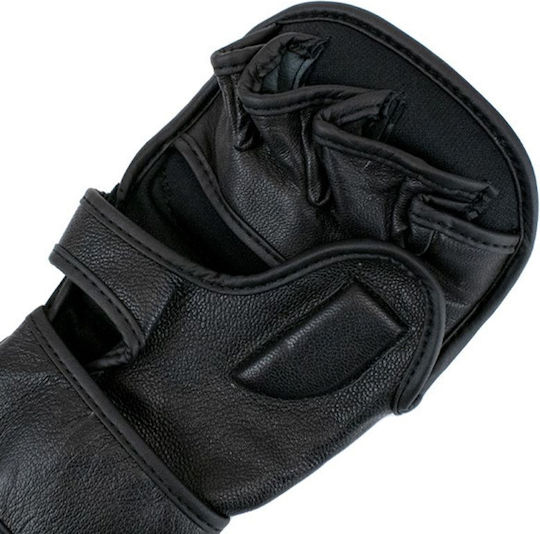 Superpro Leather MMA Gloves Black