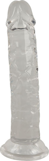 Eros Toys Ρεαλιστικό Dildo με Βεντούζα Διάφανο