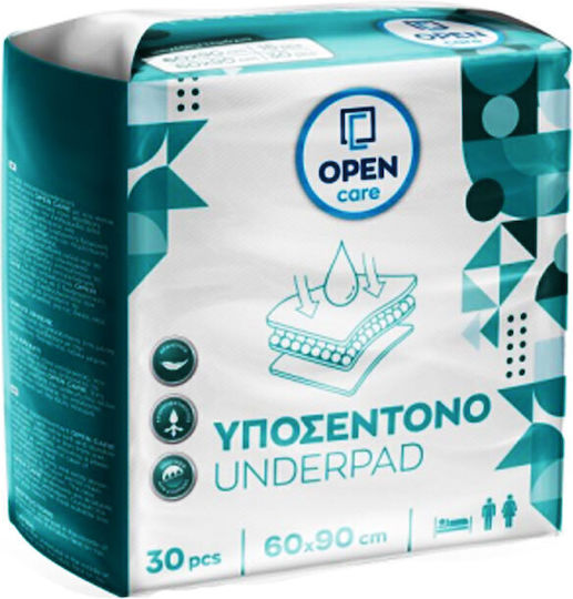 Open Care Premium Incontinence Underpads 60x90cm 30pcs 04.01.053
