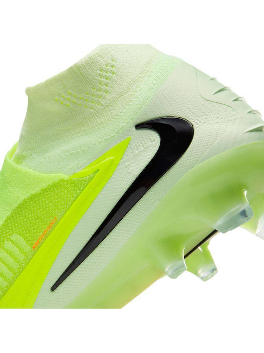 Nike Phantom 6 High Elite Football Shoes with Cleats Yellow