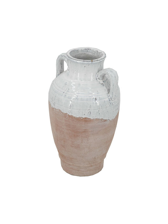 Artekko Decorative Vase Candia Orange 22x22x40cm