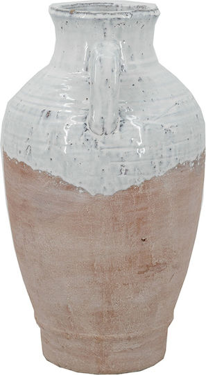 Artekko Decorative Vase Candia Orange 22x22x40cm