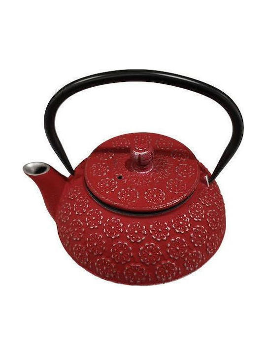 Etoile Ceainic cu Filtru Din fontă Negru 500ml