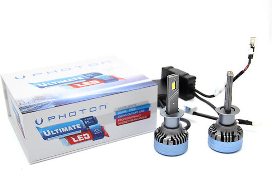 Photon Лампи Автомобила H1 LED 6000К Хладно бяло 1бр