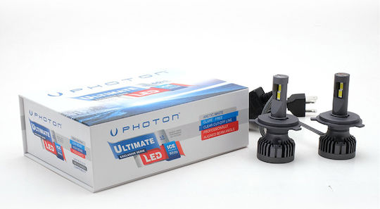Photon Лампи Автомобила H4 LED 6000К Хладно бяло 24V 1бр