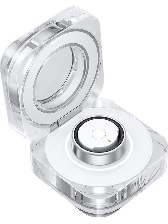 Samsung Galaxy Ring 18.9mm Αδιάβροχο με Παλμογράφο Titanium Silver