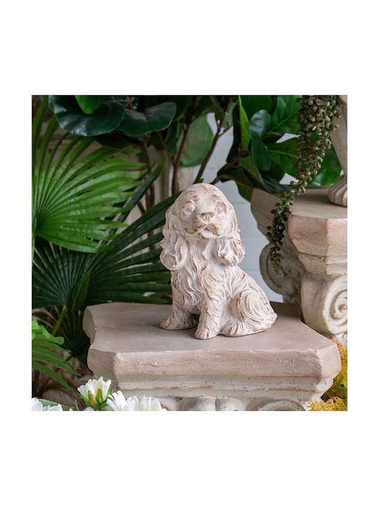 Artekko Decorative Dog made of Concrete 19x14x22cm 1pcs