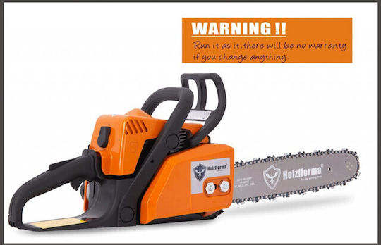 Holzfforma G180 Chainsaw Without Blade Chain Orange
