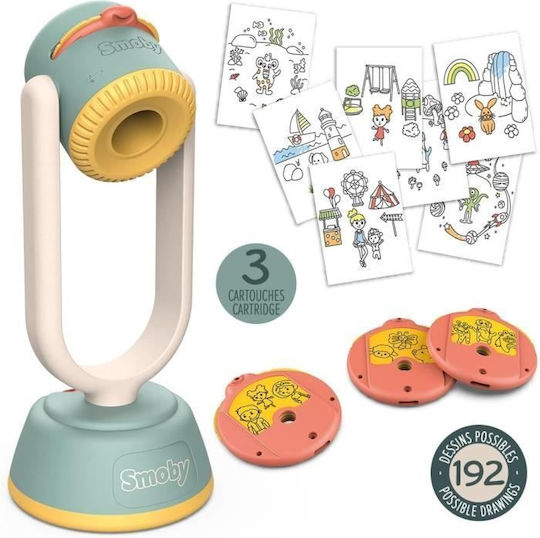 Smoby Proiector de artă pentru copii de 3+ ani+ ani