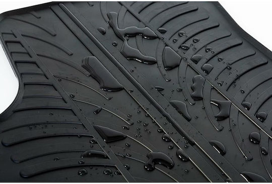 Auto Gs Set of Front and Rear Mats 4pcs for Mini ONE 2014 Black